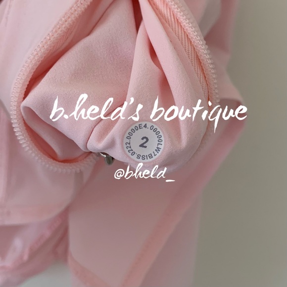 lululemon Track That High-Rise Lined Short 3" Strawberry Milkshake Sz 2 New NWT - Picture 11 of 12